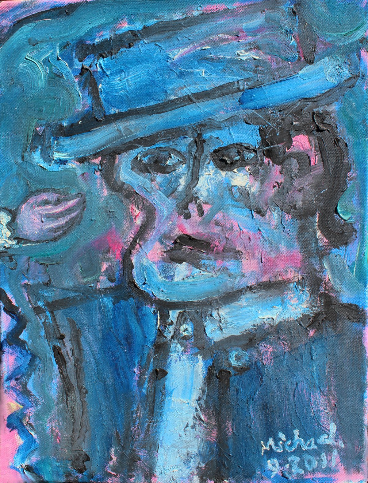 Michael Sarjeant - The blue man